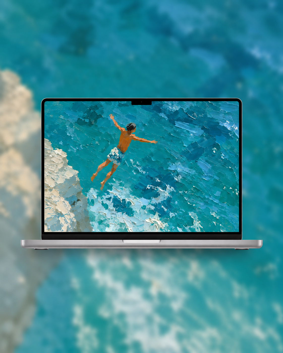 Blue Motion Wallpaper Macbook